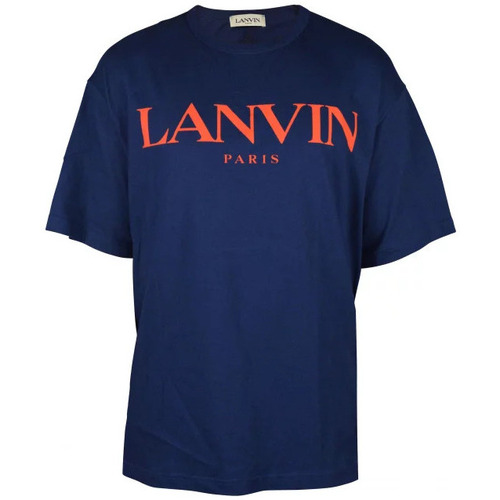 Vêtements Homme T-shirts Gabbana & Polos Lanvin T-Shirt Bleu