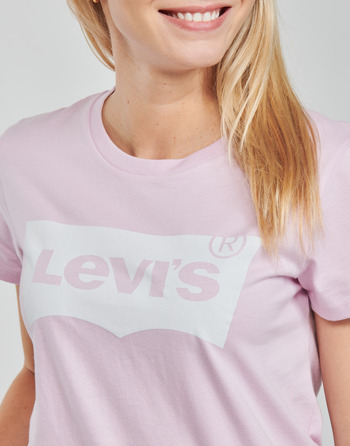 Vêtements Levi's THE PERFECT TEE Violet clair - Livraison Gratuite 