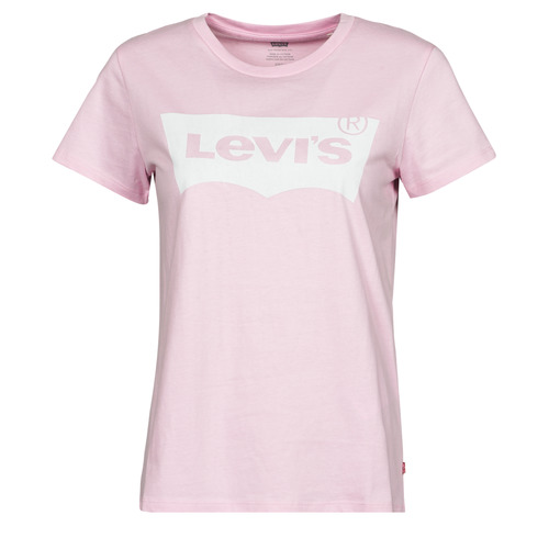 Vêtements Levi's THE PERFECT TEE Violet clair - Livraison Gratuite 