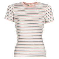 Vêtements Femme T-shirts manches courtes Levi's SS RIB BABY TEE Multicolore