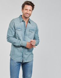 Vêtements Homme Chemises manches longues Levi's BARSTOW WESTERN STANDARD Bleu