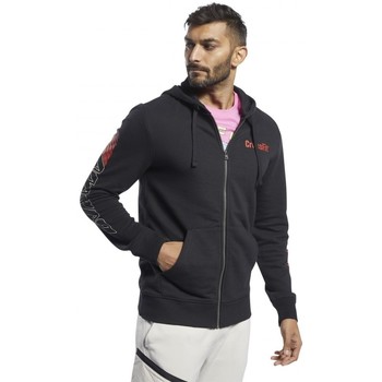 Vêtements Homme Sweats Classic Reebok Sport Rc Fz Graphic Hoodie Noir