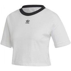 Vêtements Femme T-shirts manches courtes adidas Originals Crop Top Blanc