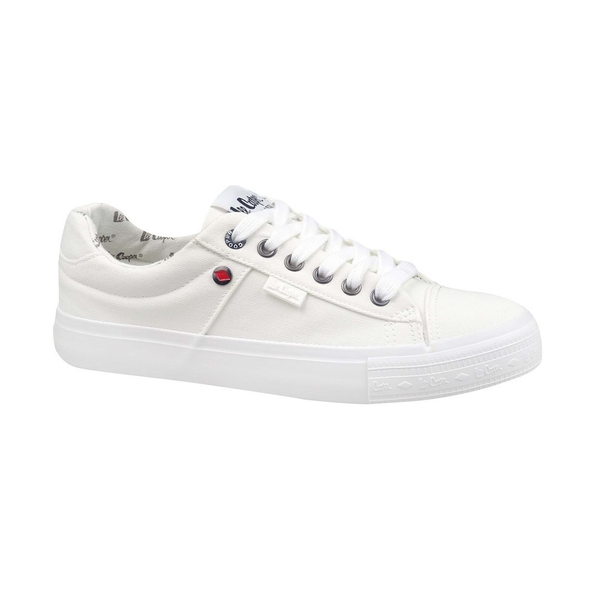 Chaussures Femme Baskets basses Lee Cooper Lcw 21 31 0001L Blanc