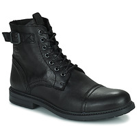 Chaussures Homme Boots Jack & Jones JFW SHELBY LEATHER Noir