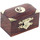 Maison & Déco Votre article a été ajouté aux préférés Signes Grimalt Boite en bois motif Yin et Yang en laiton Marron