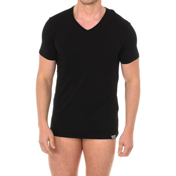 Vêtements Homme T-shirts manches courtes Diesel T-shirt à manches courtes Noir