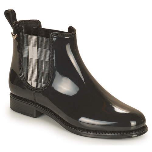 Chaussures Femme Bottes de pluie Classic Shimmer Clog RAIN Noir