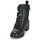 Chaussures Femme Boots Sneakers PUMA Suede Bow Varsity Wns 367732 02 Peacoat Metallic Goldes QUADRI Noir