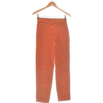 Vêtements Femme Pantalons Camaieu Pantalon Slim Femme  34 - T0 - Xs Orange