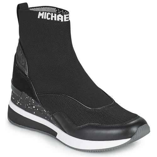 Chaussures Femme Baskets montantes MICHAEL Michael Kors SWIFT Noir