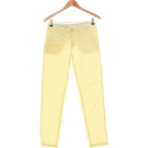 Vêtements Femme Pantalons Mango 34 - T0 - XS Jaune