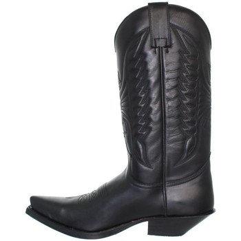 Sendra boots Santiags Femmes/Hommes  en cuir Ref 17028 Noir Noir