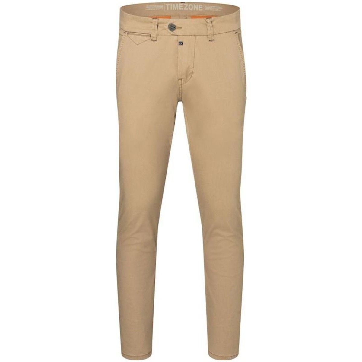 Vêtements Homme embroidered Jeans Timezone Pantalon slim Janno  ref 52350 beige Beige