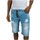 Vêtements Homme Shorts / Bermudas Redskins Bermuda jeans  Zip Graph ref 52023 Bleu Bleu