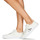 Chaussures Femme Baskets basses Calvin Klein Jeans VULCANIZED LACEUP SNEAKER Blanc