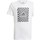Vêtements Garçon T-shirts manches courtes adidas Originals Graphic Tshirt 1 Blanc