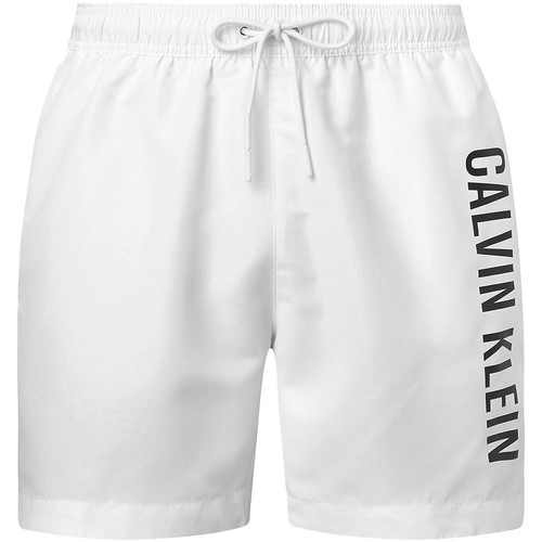 Calvin Klein Jeans Short de bain ref 52725 YCD Blanc Blanc - Vêtements  Maillots de bain Homme 49,30 €