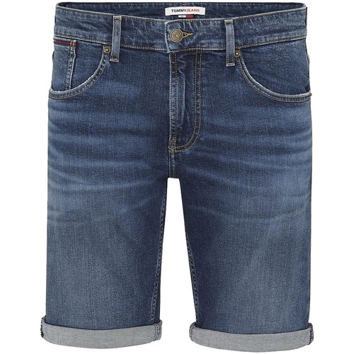 Vêtements Homme Shorts / Bermudas main Tommy Jeans Short en jean  ref 52573 1bk Multi Bleu