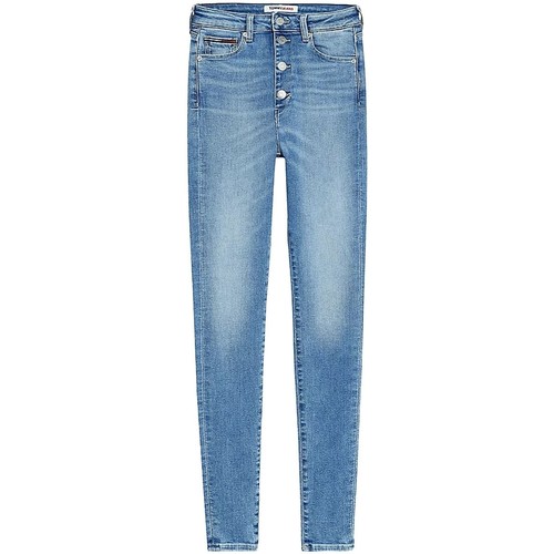 Vêtements Femme Maillots / Shorts de bain Tommy Black Jeans Jeans Super Skinny Fit  Sylvia ref 5273 Bleu
