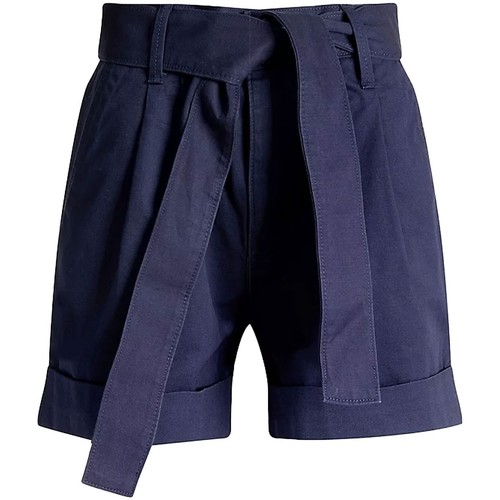 Vêtements Femme Shorts / Bermudas Tommy Black Jeans Short femme  ref 52935 Marine c87 Bleu
