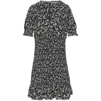 Vêtements Femme Robes courtes Tommy Jeans Robe courte  ref 52941 Floral Black Noir