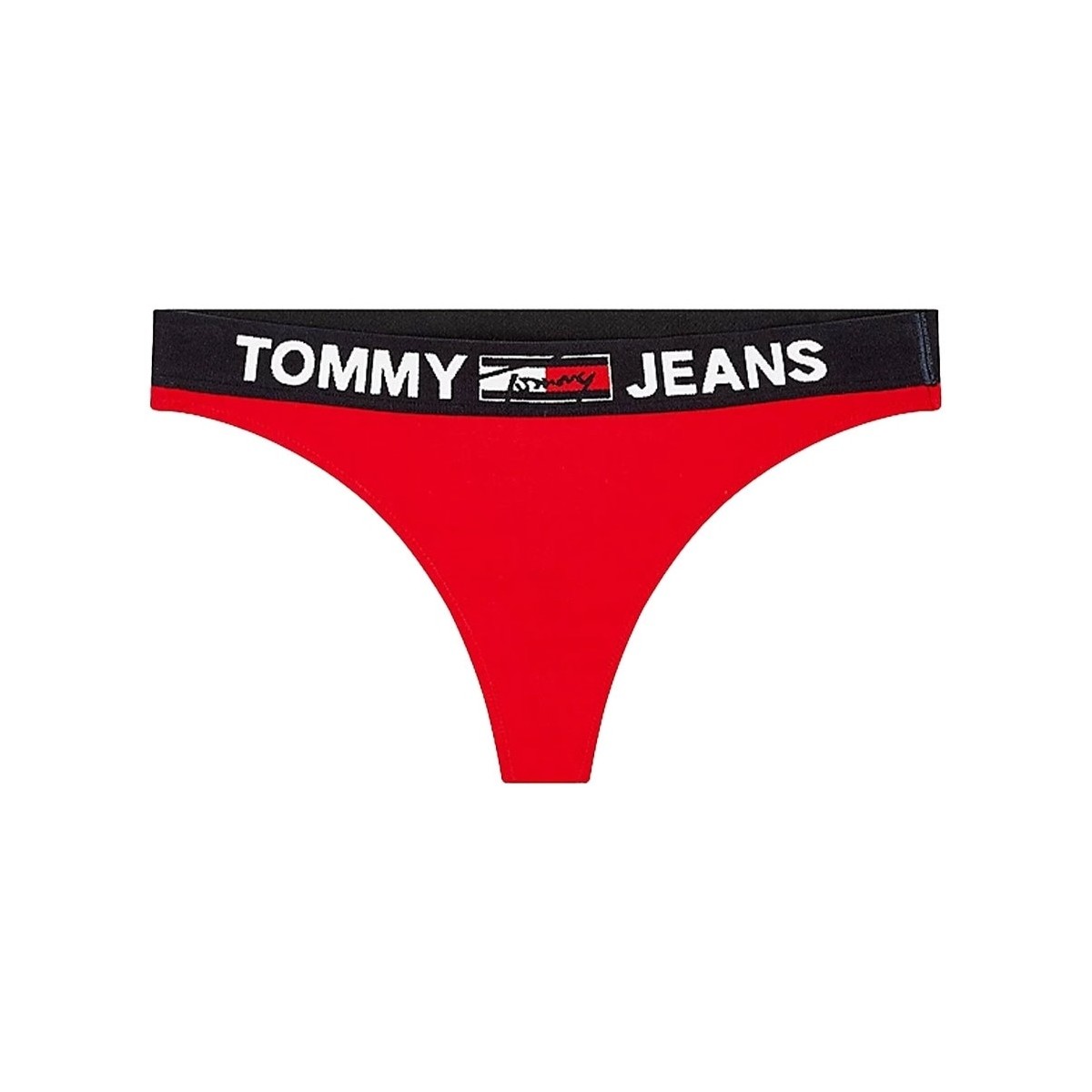 Sous-vêtements Femme Culottes & slips Tommy Jeans String à ceinture  ref 52642 Rouge Rouge