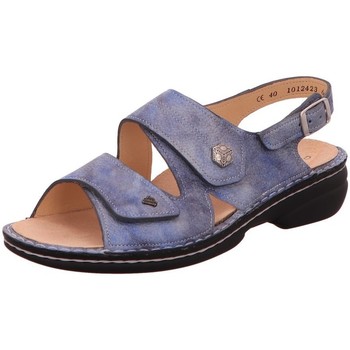 Marque : Finn ComfortFinn Comfort Kos Pacific – Mules avec insert en vrac – Chaussures pour femme – Tongs en cuir shibu bleu 