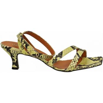 Chaussures Femme Sandales et Nu-pieds Via Roma 15 TACCO ROCCHETTO Jaune