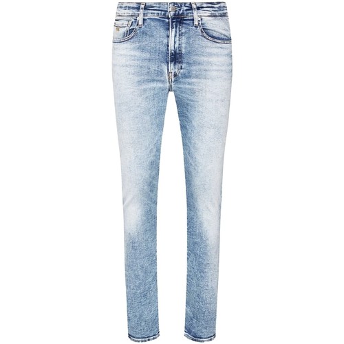 Calvin Klein Jeans Jean Homme Skinny Fit ref 52718 Bleu - Livraison  Gratuite | Spartoo ! - Vêtements Jeans Homme 98,90 €