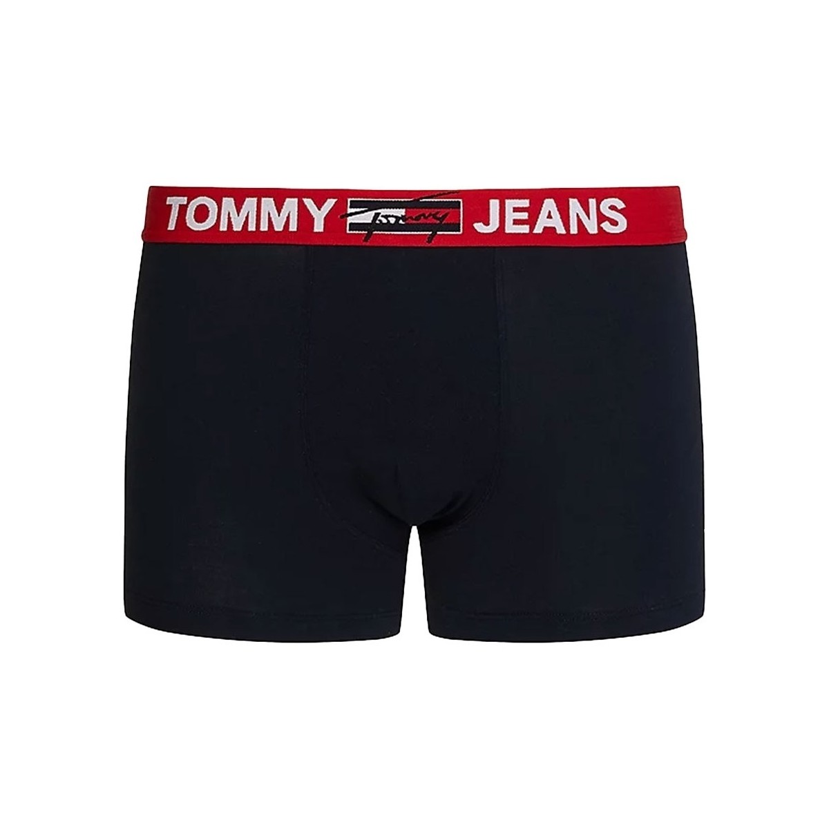 Sous-vêtements Homme Caleçons Tommy Jeans Boxer à ceinture  ref 52639 Desert Sky Noir