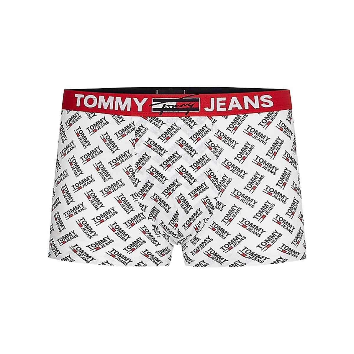 Sous-vêtements Homme Caleçons Tommy Jeans Boxer à ceinture  ref 52640 White Blanc