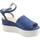 Chaussures Femme Sandales et Nu-pieds Wonders B7512 Ante V Bleu
