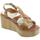 Chaussures Femme Sandales et Nu-pieds Wonders D9404 Pergamena Beige