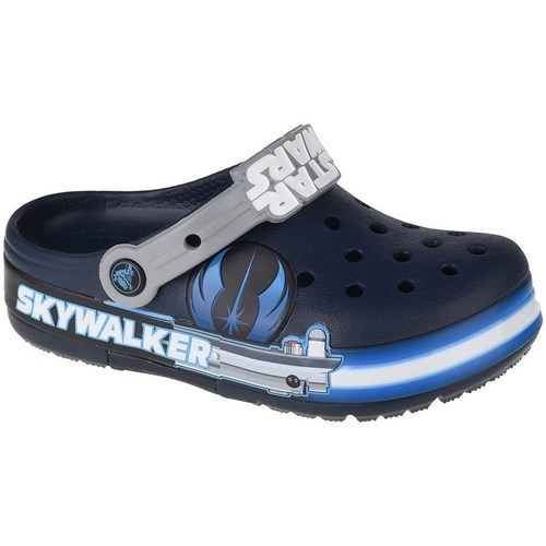 Chaussures Enfant Pantoletten CROCS Classic Crocs Slide 206121 Citrus Crocs Fun Lab Luke Skywalker Lights K Clog Bleu marine