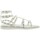 Chaussures Femme Sandales et Nu-pieds Bugatti Sandales  cuir ref_45815 Blanc Argenté