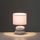 Maison & Déco Lampes à poser Unimasa Lampe galet céramique 23.5 cm Gris