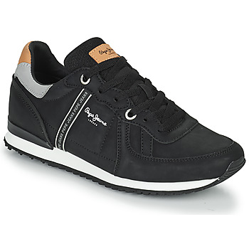 Chaussures Homme Baskets basses Pepe jeans TINKER ROAD Noir
