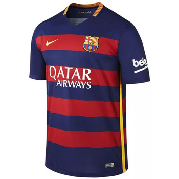 Vêtements Homme T-shirts manches longues Nike FC Barcelona Stadium Home 2015/2016 Bleu