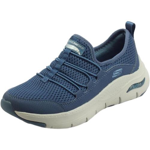 Chaussures Femme Fitness / Training Skechers 149056 Arch Fit Lucky Thoughts Bleu
