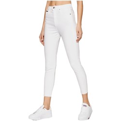 Vêtements Femme Pantalons de survêtement Tommy Jeans Jeans Super Skinny Fit  Sylvia ref 5273 Blanc