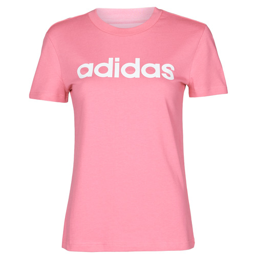 Vêtements Femme T-shirts ebays courtes zebra adidas Performance WELINT Ton rose