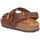 Chaussures Garçon Sandales et Nu-pieds Plakton 120046 Sandales Enfant CUIR Marron