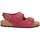 Chaussures Garçon Pulls & Gilets Plakton 120046 Sandales Enfant ROUGE Rouge