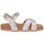 Chaussures Fille Sandales et Nu-pieds Plakton 865619 Sandales Enfant ARGENT / ROSE Multicolore