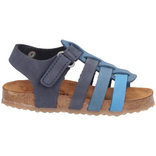 Chaussures Garçon Petrol Baby Sandals - Beige Plakton 855381 Sandales Enfant BLEU Bleu