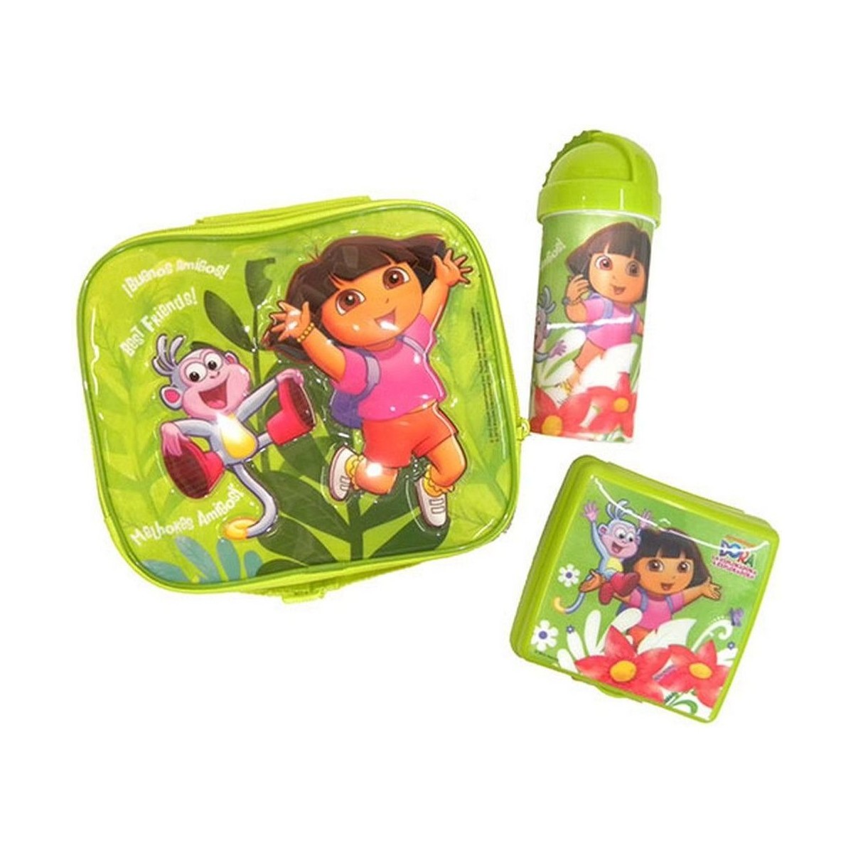 Maison & Déco Lunchbox Bbs Sac à pique-nique Dora l'Exploratrice Vert