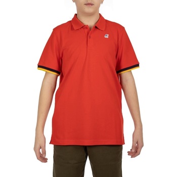 Vêtements Homme T-shirts manches courtes K-Way 121514-184944 Rouge