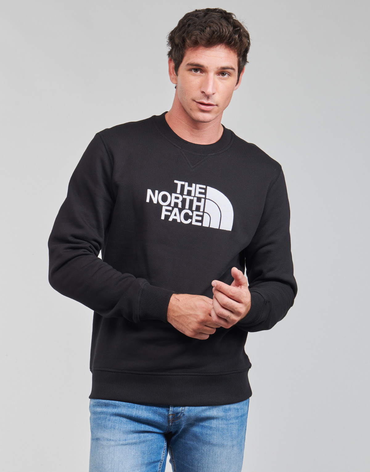 Vêtements Homme Crew Neck Sweatshirt DREW PEAK CREW Noir / Blanc