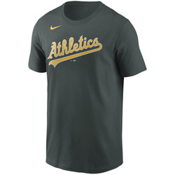 Vêtements T-shirts manches courtes Nike T-Shirt MLB Oakland Athletics Multicolore